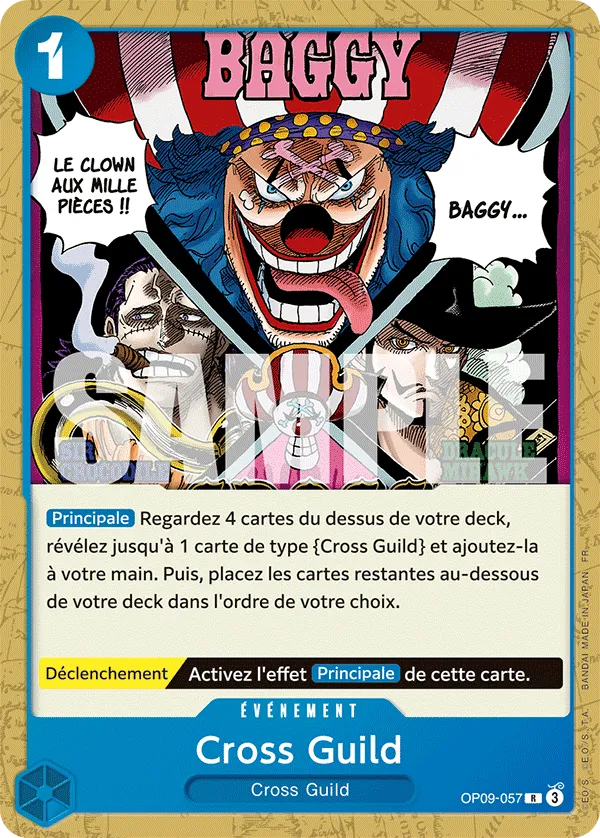 Carte One Piece OP09-057 Cross Guild | LorenZone