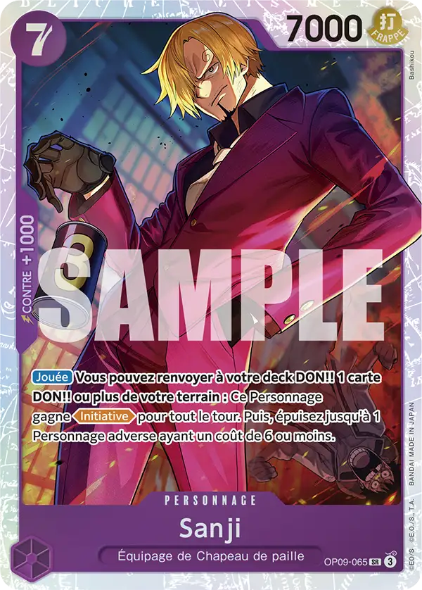 Carte One Piece OP09-065 Sanji V1 | LorenZone