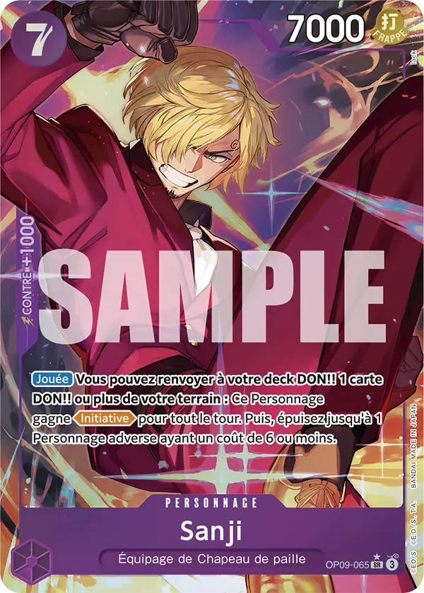 Carte One Piece OP09-065 Sanji V2 | LorenZone
