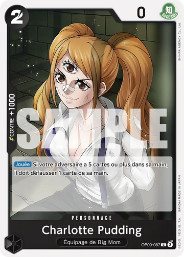 Carte One Piece Charlotte Pudding OP09-087 - Les Nouveaux Empereurs