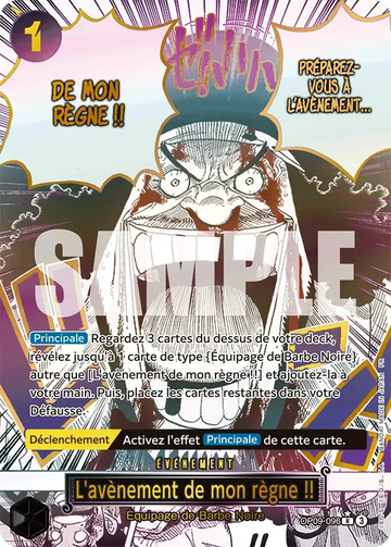 Carte One Piece L'avènement de mon règne !! OP09-096 V2 - The Best Vol.2