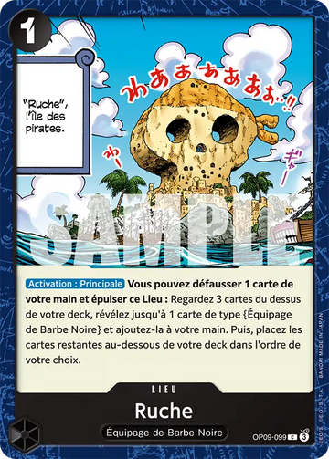 Carte One Piece Ruche OP09-099 - Les Nouveaux Empereurs