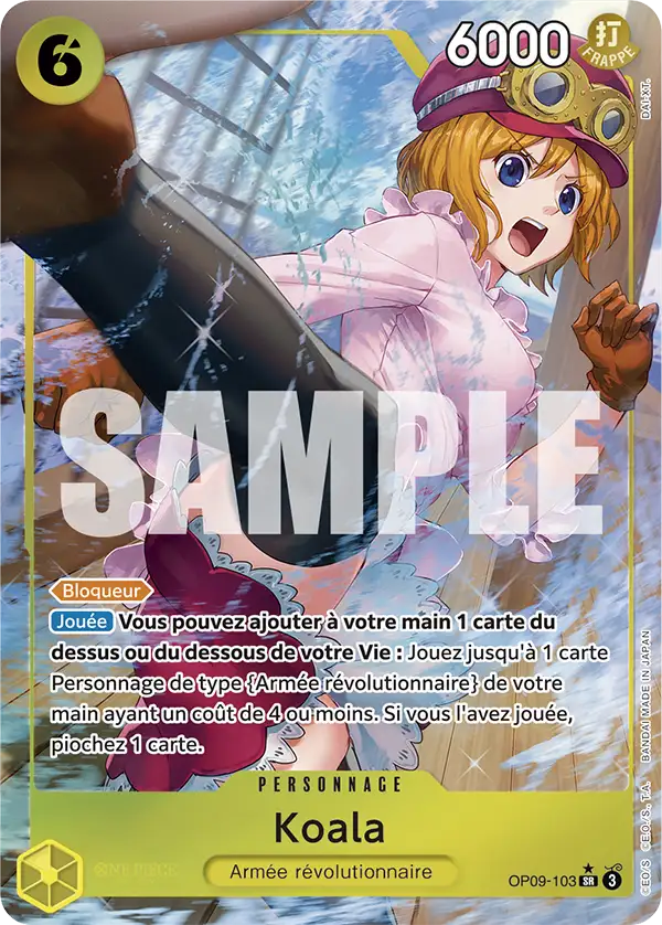 Carte One Piece OP09-103 Koala V2 | LorenZone