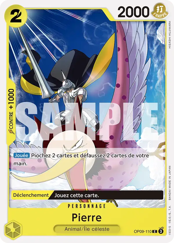 Carte One Piece OP09-110 Pierre | LorenZone