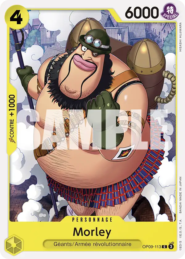 Carte One Piece OP09-113 Morley | LorenZone