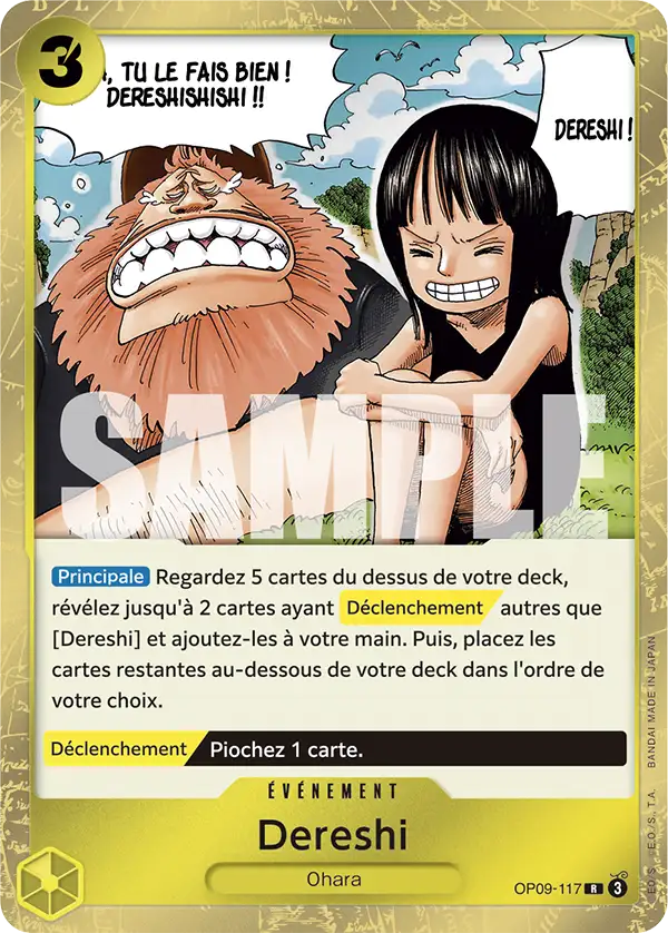 Carte One Piece OP09-117 Dereshi | LorenZone