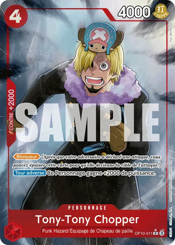 Carte One Piece Tony-Tony Chopper OP10-011 V2 - The Best Vol.2