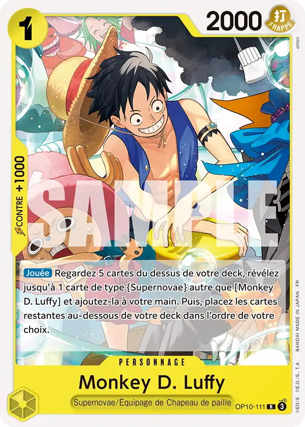 Carte One Piece OP10-111 Monkey D. Luffy | LorenZone