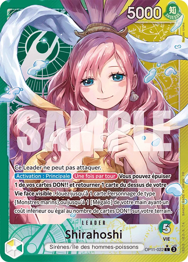 Carte One Piece OP11-022 Shirahoshi V2 | LorenZone
