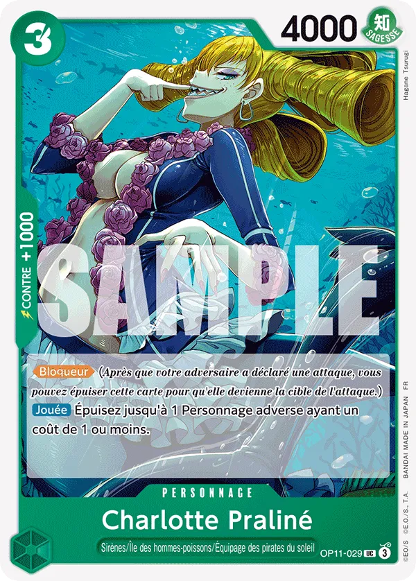 Carte One Piece OP11-029 Charlotte Praline | LorenZone