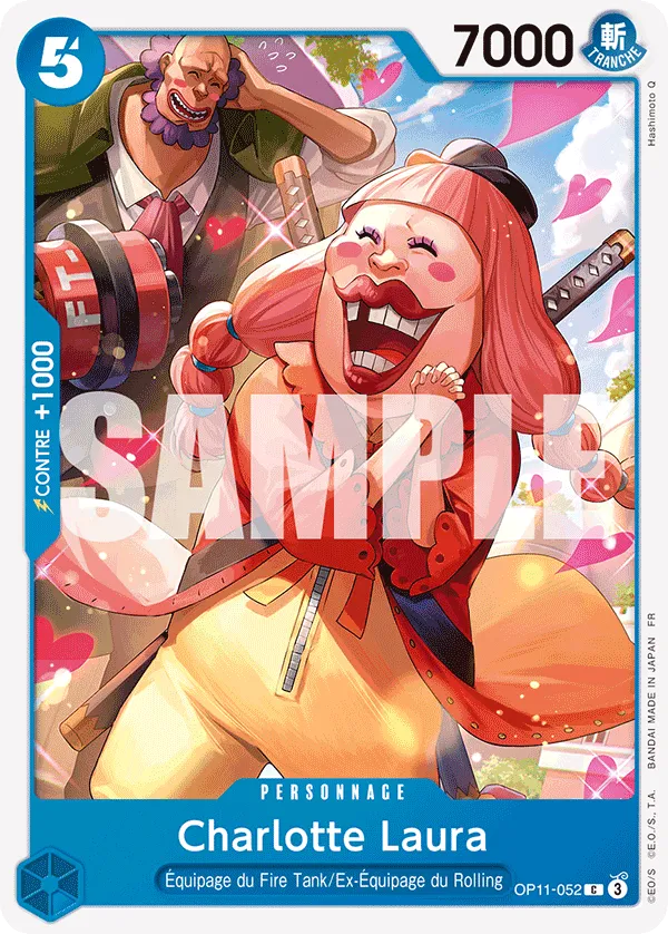 Carte One Piece OP11-052 Charlotte Laura | LorenZone