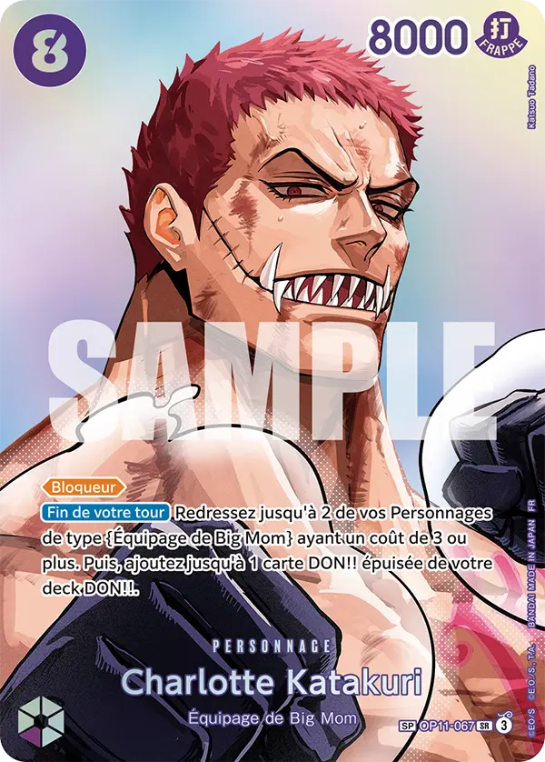 Carte One Piece OP11-067 Charlotte Katakuri V3 | LorenZone