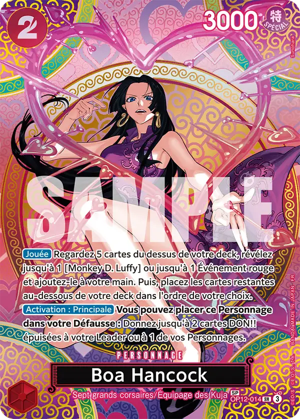 Carte One Piece OP12-014 Boa Hancock | LorenZone