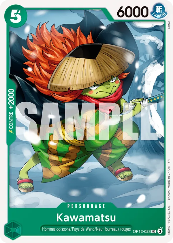Carte One Piece OP12-023 Kawamatsu | LorenZone
