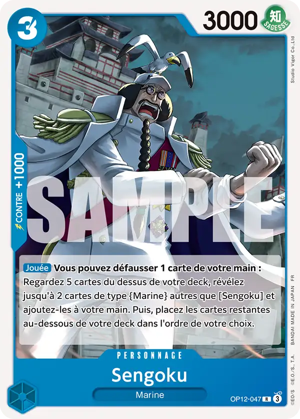 Carte One Piece OP12-047 Sengoku | LorenZone