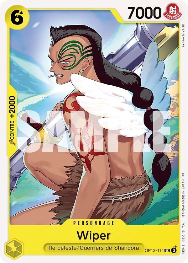 Carte One Piece OP12-114 Wiper | LorenZone