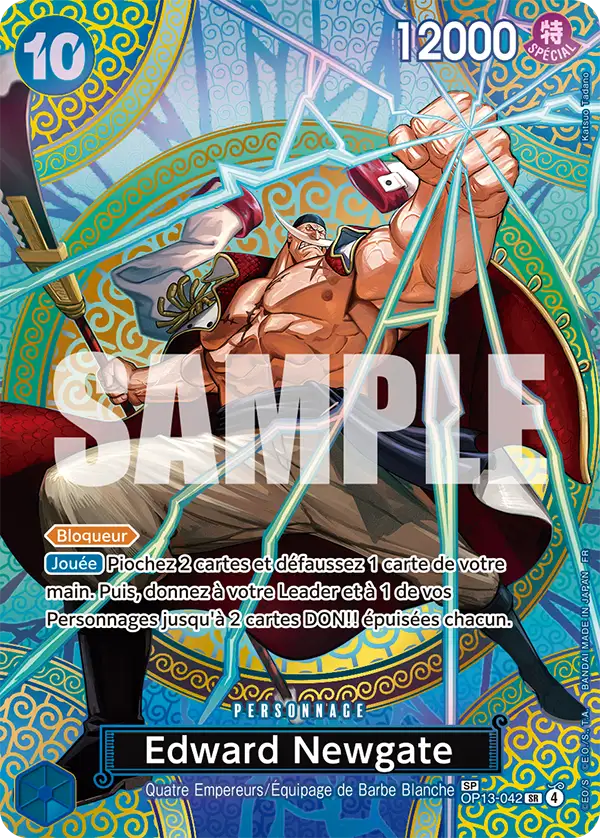 Carte One Piece OP13-042 Edward Newgate | LorenZone
