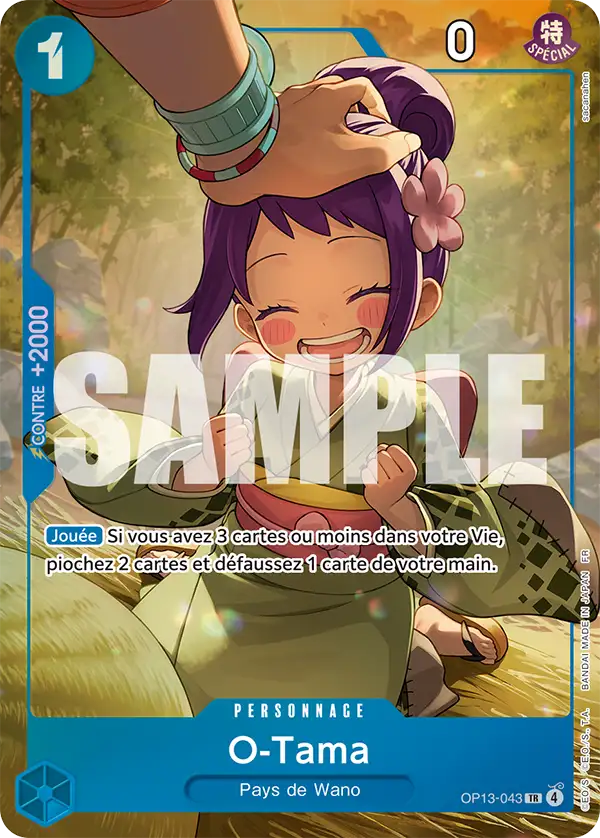 Carte One Piece OP13-043 O-Tama | LorenZone