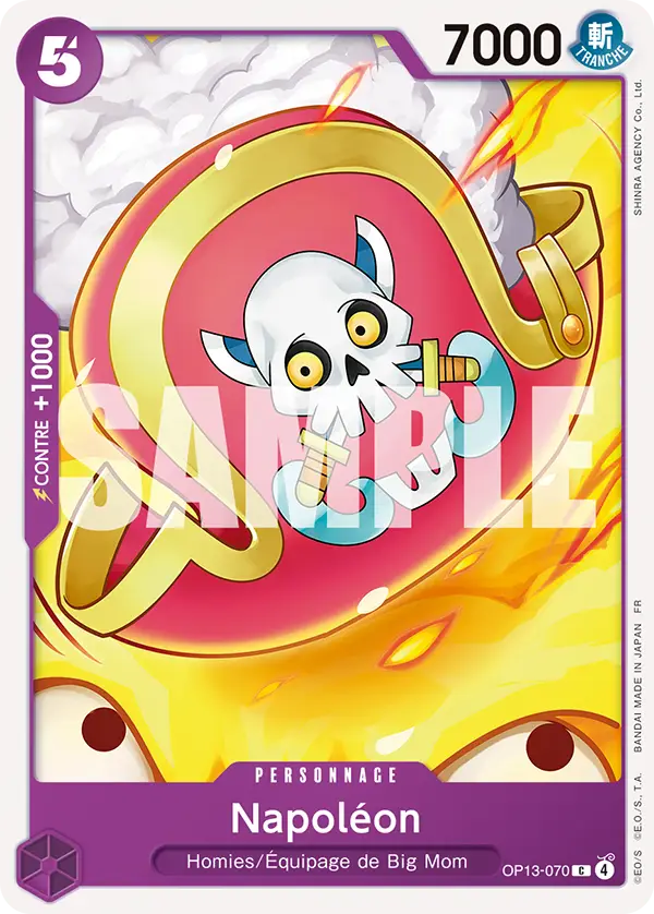 Carte One Piece OP13-070 Napoléon (Tournoi 3e anniversaire) | LorenZone