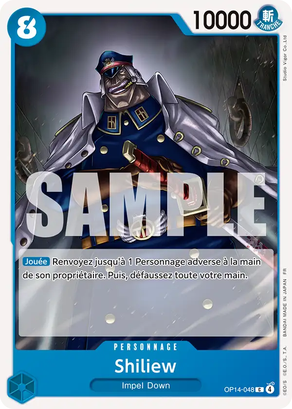 Carte One Piece OP14-048 Shiliew (Événement de sortie) | LorenZone