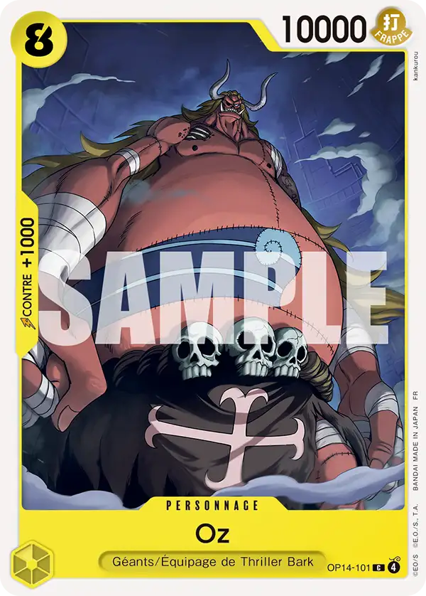 Carte One Piece OP14-101 Oz (Événement de sortie) | LorenZone