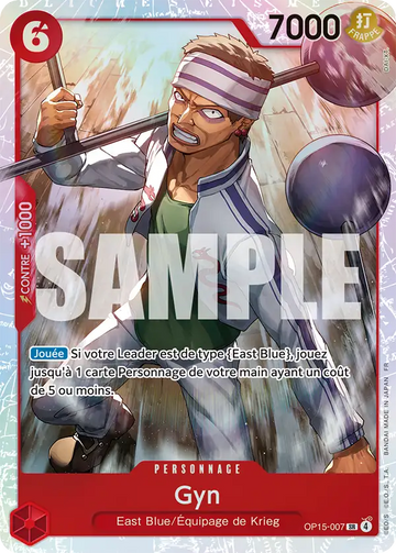 Carte One Piece Gyn OP15-007 V1 - Aventure sur l'Île de Dieu