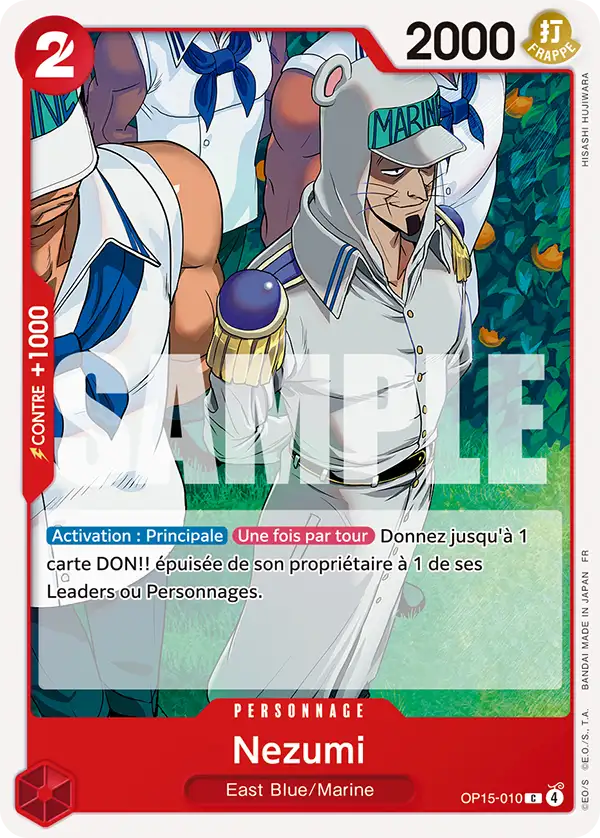 Carte One Piece OP15-010 Nezumi | LorenZone