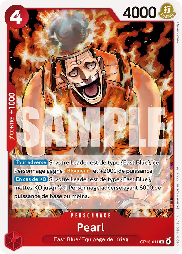 Carte One Piece OP15-011 Pearl | LorenZone