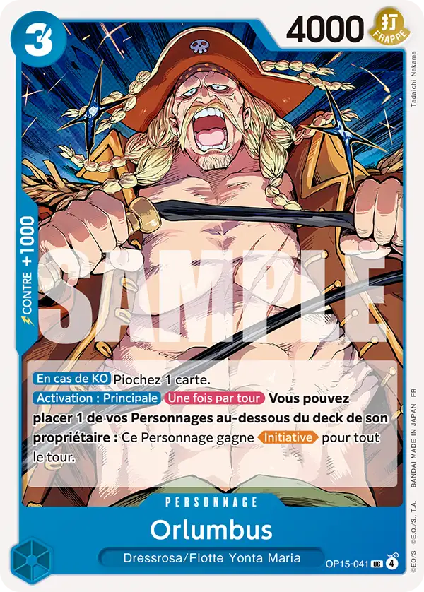Carte One Piece OP15-041 Orlumbus | LorenZone