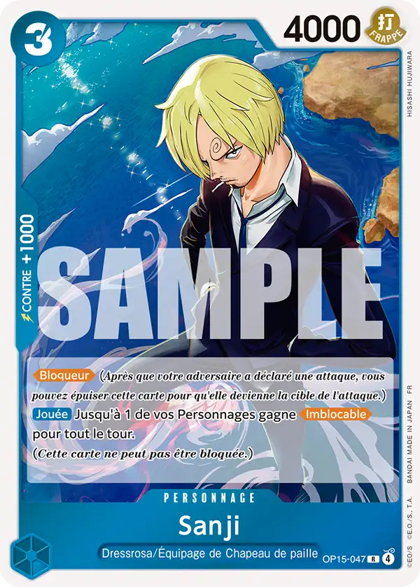 Carte One Piece OP15-047 Sanji V1 | LorenZone