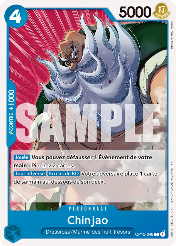 Carte One Piece OP15-048 Chinjao | LorenZone