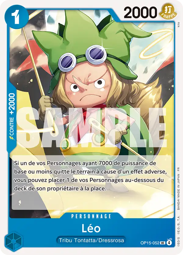 Carte One Piece OP15-052 Léo | LorenZone