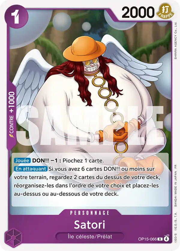 Carte One Piece OP15-066 Satori | LorenZone