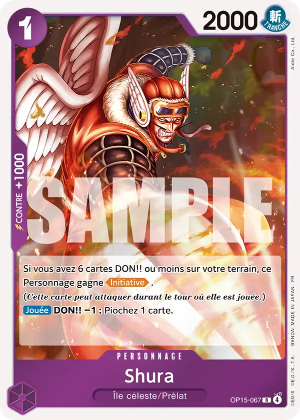 Carte One Piece OP15-067 Shura | LorenZone