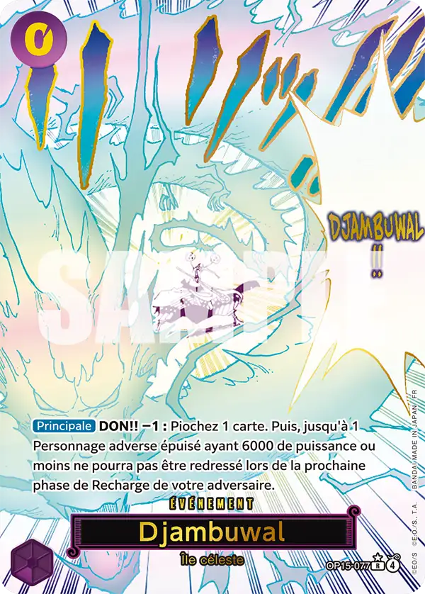 Carte One Piece OP15-077 Djambuwal V2 | LorenZone