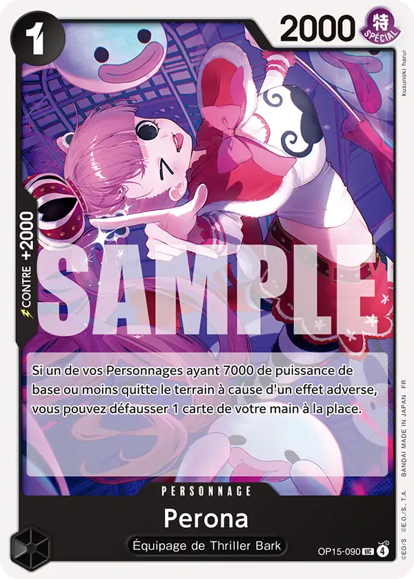 Carte One Piece OP15-090 Perona | LorenZone