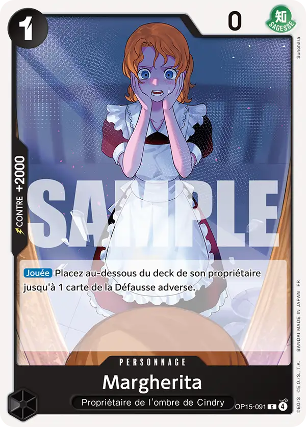 Carte One Piece OP15-091 Margherita | LorenZone