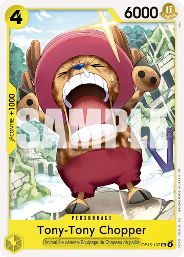 Carte One Piece Tony-Tony Chopper OP15-107 - Aventure sur l'Île de Dieu