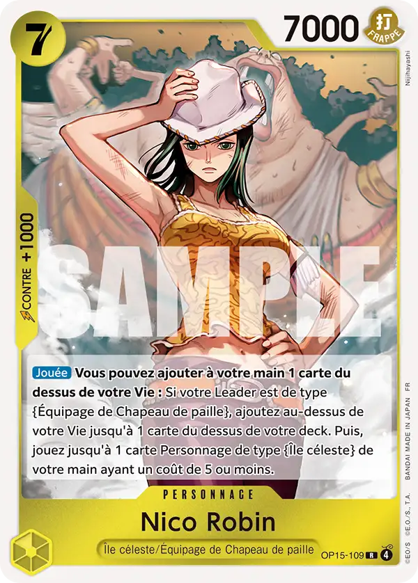 Carte One Piece OP15-109 Nico Robin V1 | LorenZone