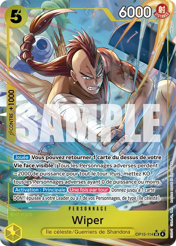Carte One Piece OP15-114 Wiper V2 | LorenZone