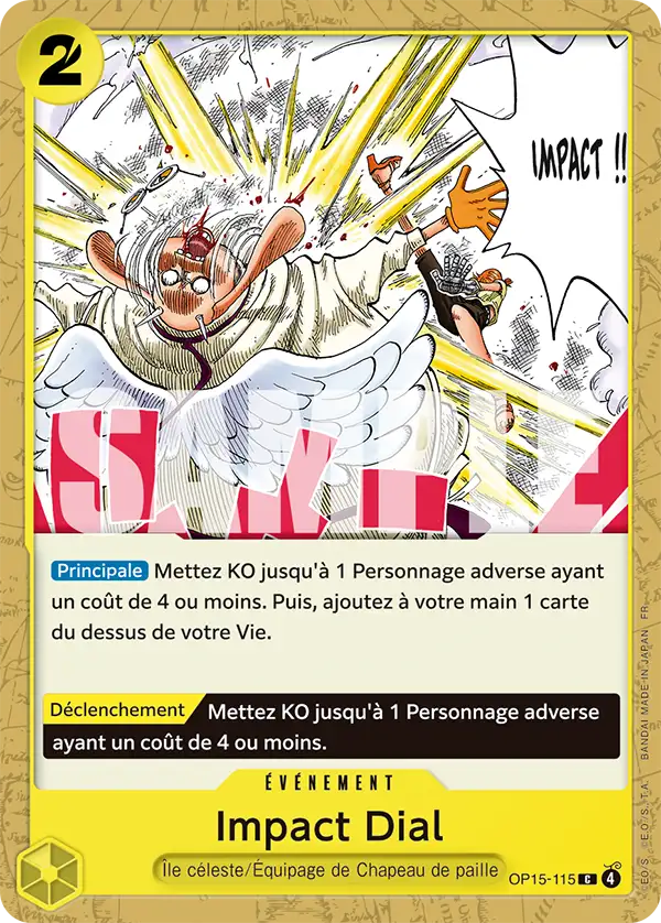 Carte One Piece OP15-115 Impact Dial | LorenZone