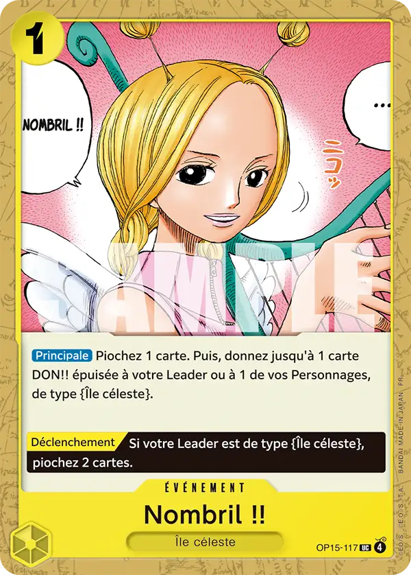 Carte One Piece OP15-117 Nombril !! | LorenZone