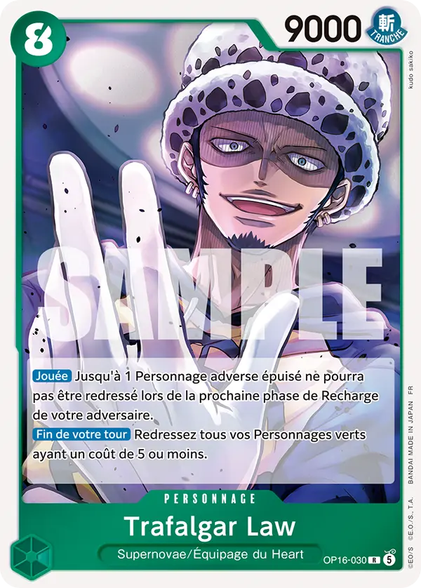 Carte One Piece OP16-030 Trafalgar Law | LorenZone