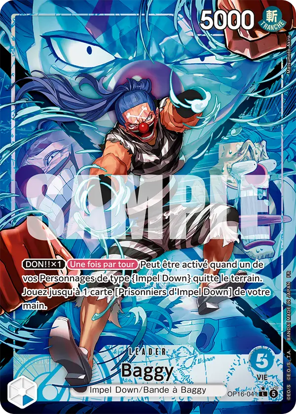 Carte One Piece OP16-041 Baggy | LorenZone