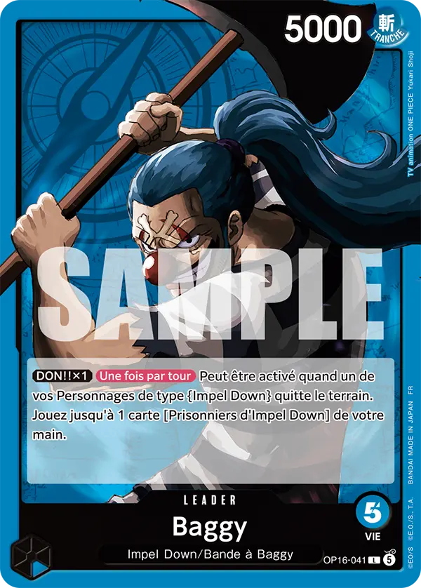 Carte One Piece OP16-041 Baggy | LorenZone
