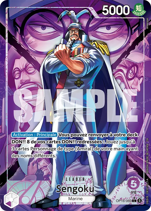 Carte One Piece OP16-060 Sengoku | LorenZone