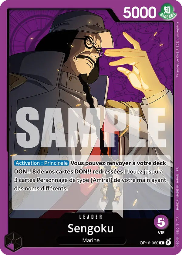 Carte One Piece OP16-060 Sengoku | LorenZone