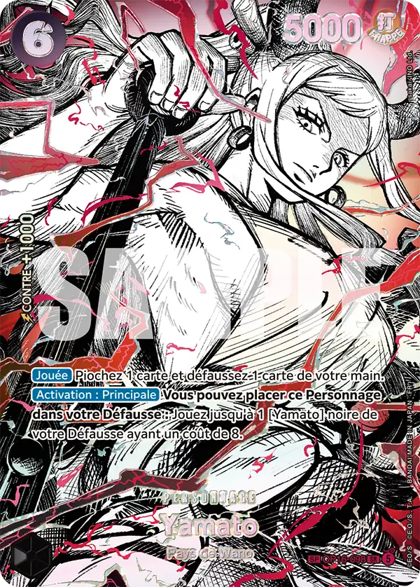 Carte One Piece OP16-098 Yamato V3 | LorenZone