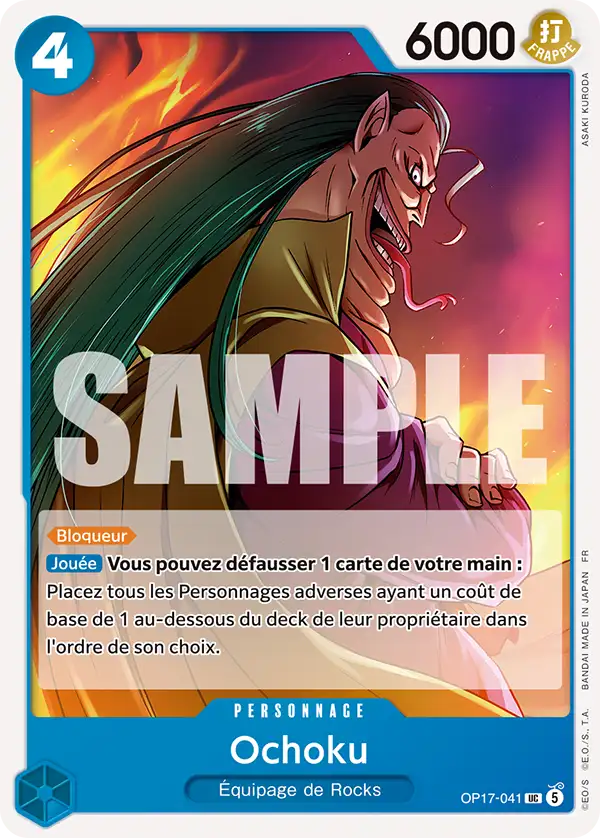 Carte One Piece OP17-041 Ochoku | LorenZone