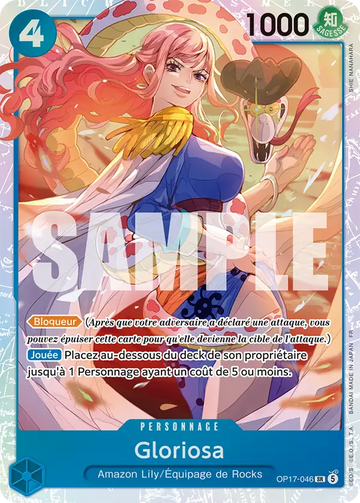 Carte One Piece Gloriosa OP17-046 V1 - Les Guerriers les Plus Puissants au Monde